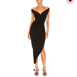 Revolve Norma Kamali Black Dress